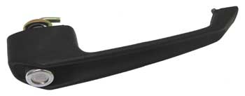 picture of article Outer door handle, right side, PVC black
