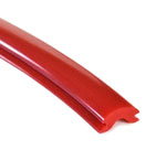 picture of article PVC-section for cover moulding, complete for one car, 7 meter, RED