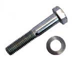 picture of article hexagon head screw, M8 X 45 mm with washer