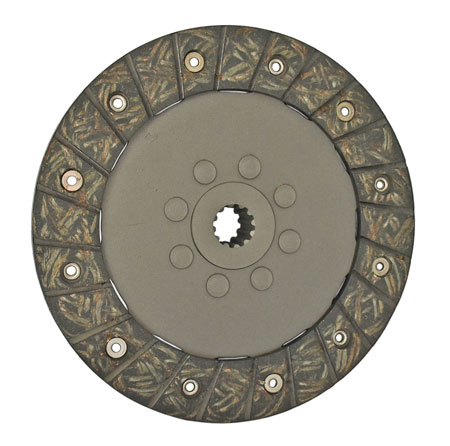 Rear view of the clutch disc for Trabant upgrade to Wartburg 353 engine