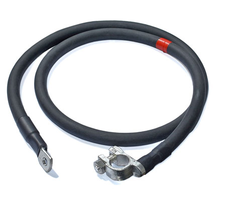 picture of article cable for positive pole of car battery