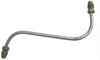 picture of article Outer front brake line, complete, left side 1 circle, simplex