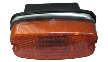 Front flashing light orange Trabant P601 1.1 flashing light GDR original  8580.1