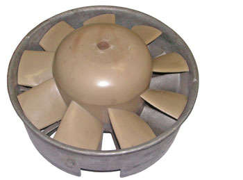 picture of article Fan case complete with impeller, shaft and hub