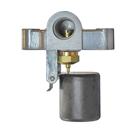 Picture: Mounted float needle valve as sample at an carburettor cover type 28 HB..<br>Other parts on this picture are only for illustration of the mounting place and they are not part of this single item!