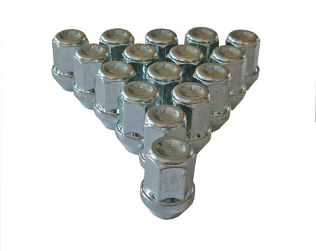 picture of article Wheel nut set AM 12 x 1,5 cone collar, covered