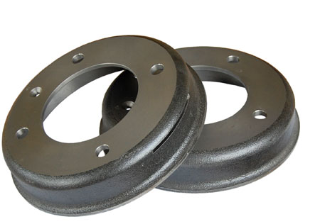 picture of article Brake drum set, slotted