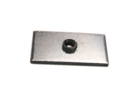 picture of article Plate for mounting bolt flasher complete, front