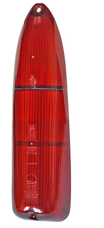picture of article Glass for flasher stop tail lamp ( red  / red ) E-icon