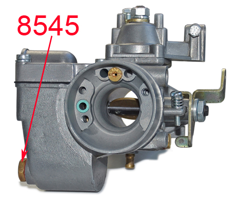 Picture: Mounted retainer for main jet for example at BVF HB carburettor.
<br>The picture only dispaly the mounting position. All other parts except the retainer itself are not part of this offer!