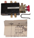 picture of article Switch for warning flasher 6V, Original