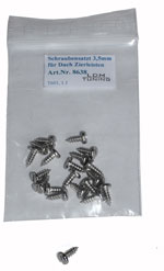 picture of article Screw 3,5mm for cover moulding roof