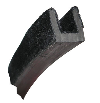 picture of article Rubber-section for window guiding