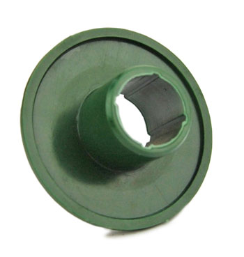 plasic bearing for the spring yoke, rear view.