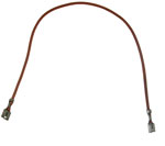 picture of article Wire brown, flat-plug-flat-plug