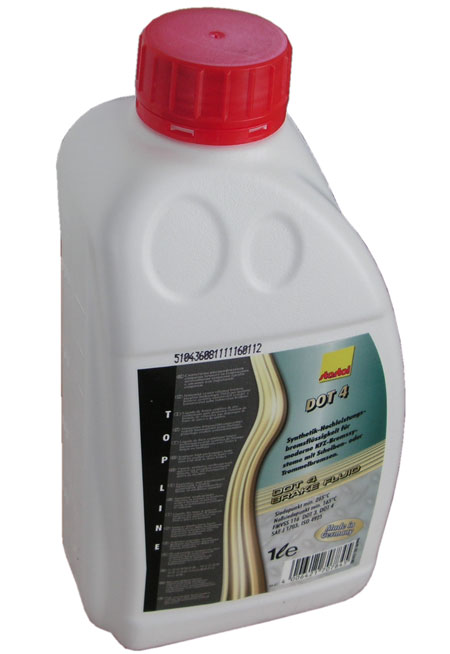 picture of article brake fluid, DOT4, 1,0 litre