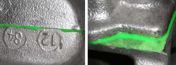 Sealing of alumuinium crankshaft housing