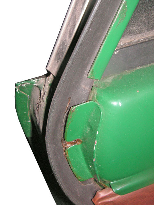 example mounted  door sealing Wartburg 353