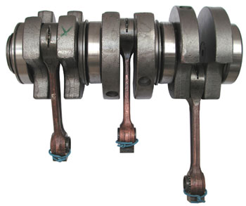 picture of article crank shaft, half crank cheek