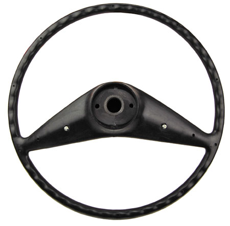 rear view of the steering wheel Wartburg with hub gears: