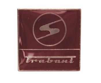 picture of article Badge, trademark * Trabant S *, red