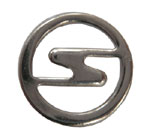 picture of article Badge with trademark * S *, silver