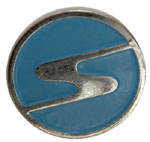 picture of article Badge with trademark * S *, blue
